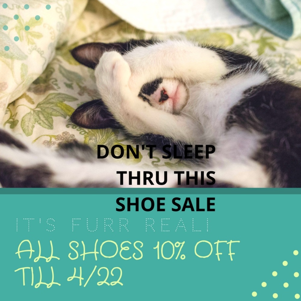 Shoe sale